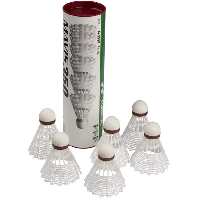 Snelle houten vlieger Yonex Mavis 350 (x6)