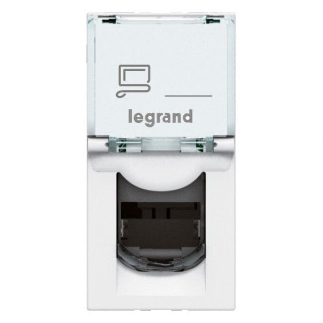 Legrand - Stopcontact RJ45 categorie 6A utp 1MODULE LCS2 wit - 076571