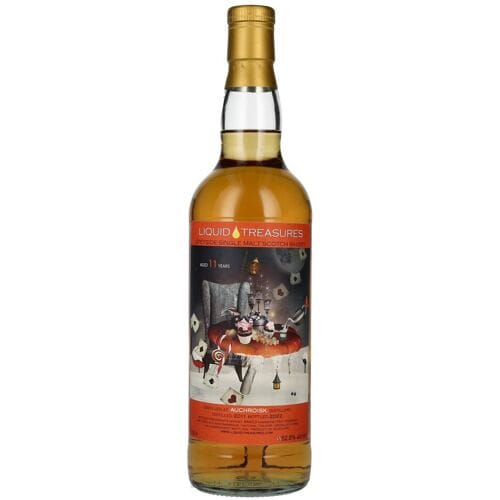 Liquid Treasures AUCHROISK 11 Years Old Wonderland Speyside Single Malt 2011 52,8% Vol. 0,7l