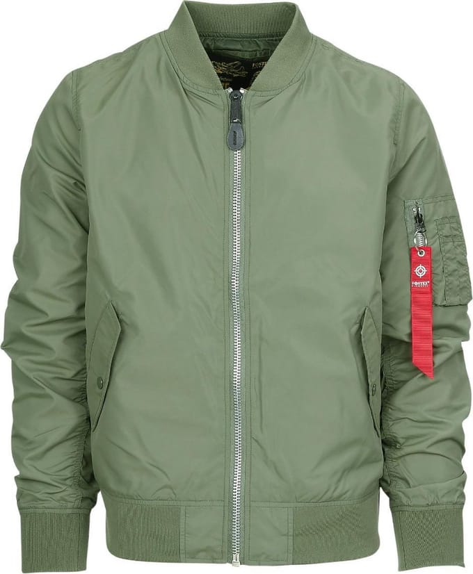 Fostex Garments - MA-1 summer bomber jack (kleur: Groen / maat: S)