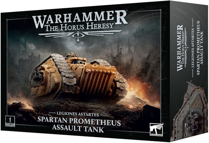 Legiones Astartes: Spartan Prometheus Assault Tank