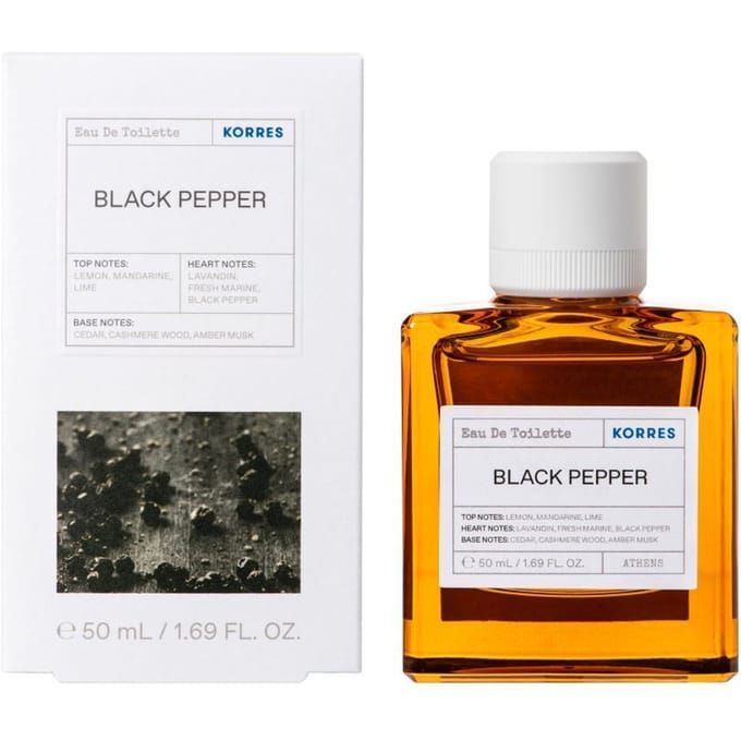 Korres Herengeuren Eau de Toilette Spray Herenparfum Heren 50 ml
