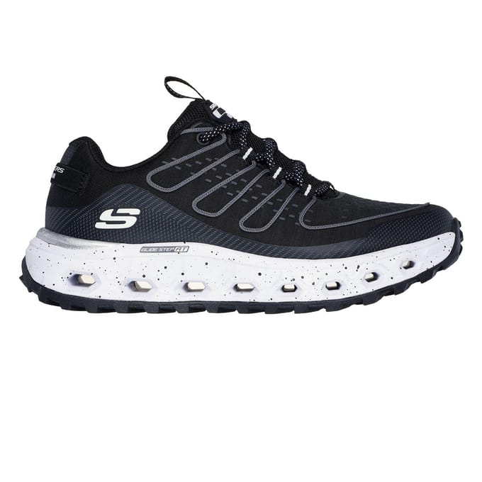 Skechers Dames Step At Slip-on Trainers (Zwart/Wit)
