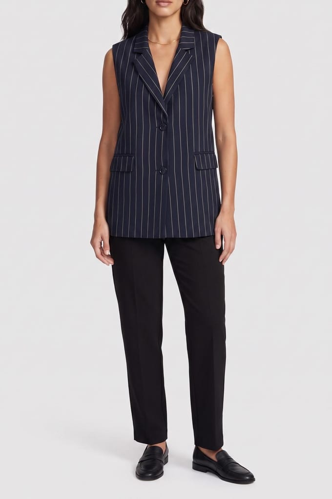 Studio Anneloes Lurex Long Gilet Multi Color Größe: S | Gilets Outlet | Damen