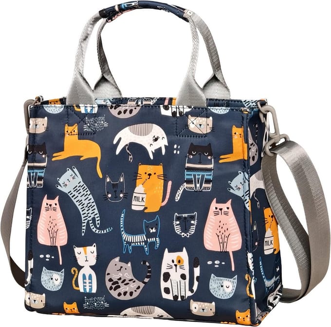Waterdichte Kleine Luiertas Tote - Compacte Multifunctionele Baby Handtas voor Onderweg