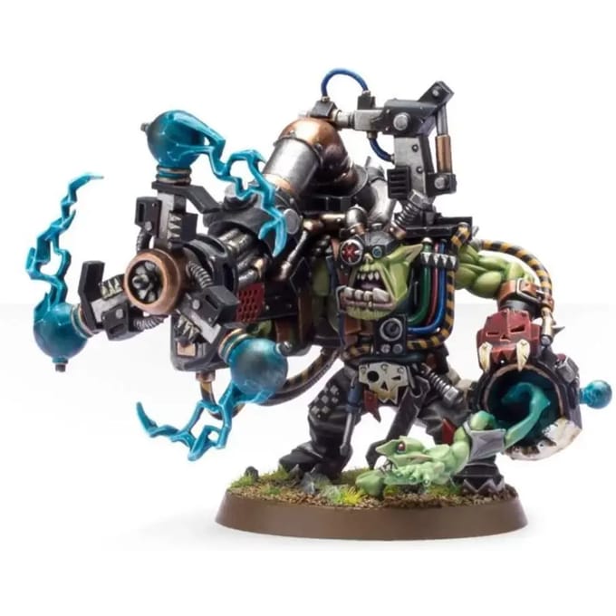 Bordspellen Games Workshop Warhammer 40k - Orks Big Mek avec Shokk Attack Gun