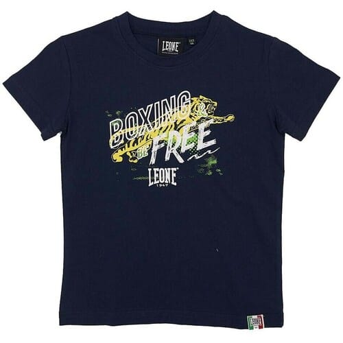 T-shirt Korte Mouw Leone 1947 Boy Short Sleeves Basic