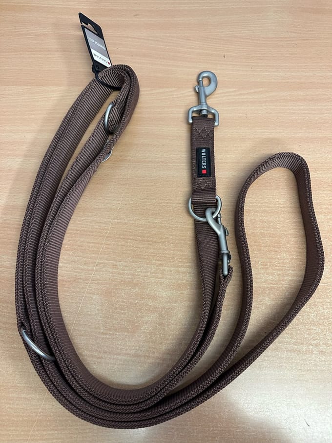 WOLTERS Halsband Wolters lijn classic tabak xl
