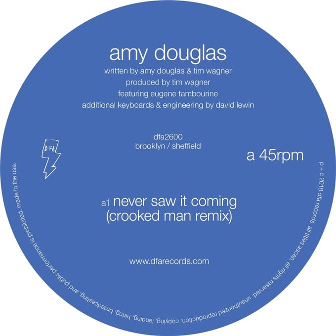 Amy Douglas - Never Saw It Coming (12" Single)
