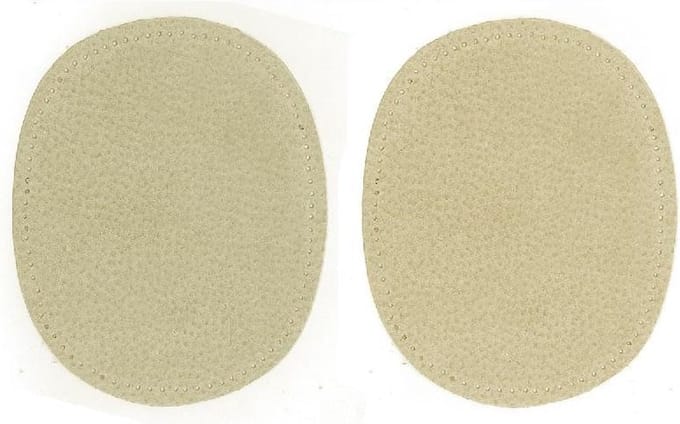 Reparatiedoek Elleboogstukken - Beige - 10,5 x 13 cm