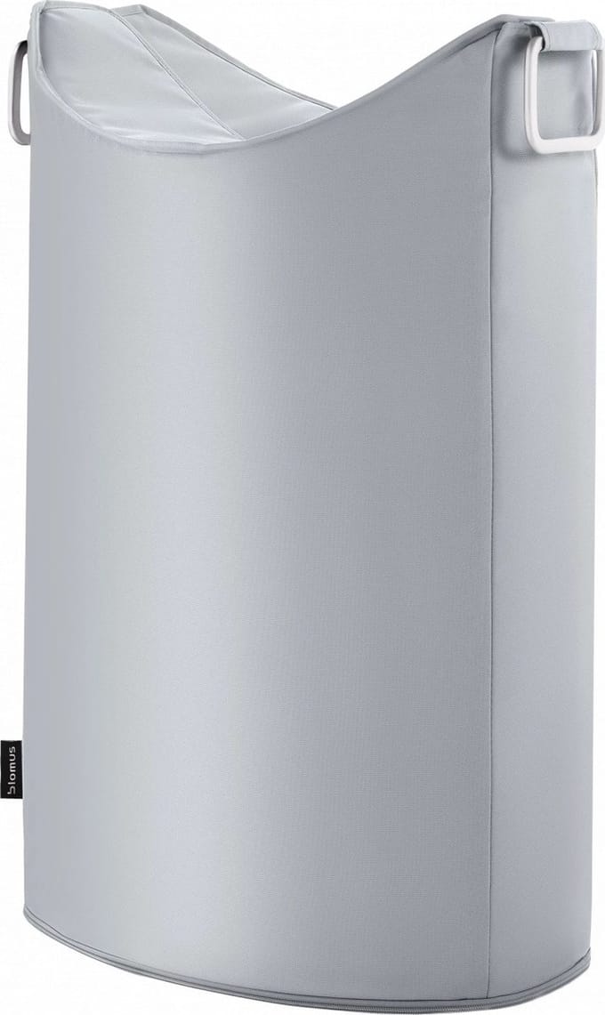 Blomus FRISCO Wasmand - 65 L - Zilvergrijs