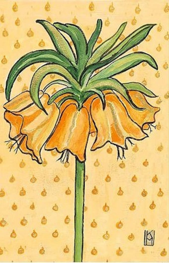 Dubbele kaart met env. Keizerskroon 11,5x17,5cm