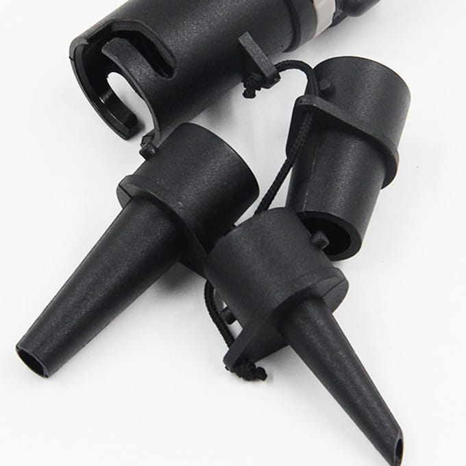 Paddleboard Opblaasadapter Multifunctionele Opblaasmondstukadapter Auto-opblazer Converter zwart