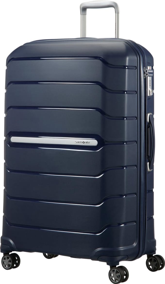 Samsonite Koffer - Flux Spinner 75/28 Uitbreidbaar (Large) Navy Blue