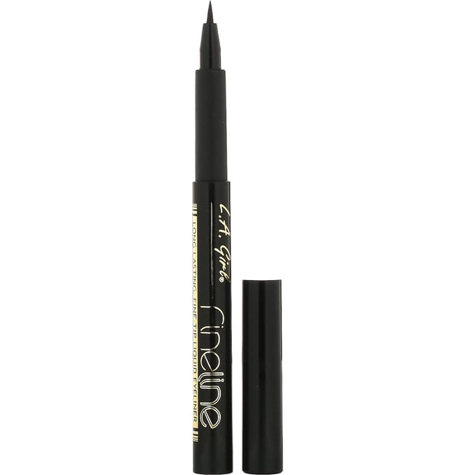 L.A. Girl, Fine Line Eyeliner, Gle721 Black, 1.1Ml(0.037Fl Oz) black