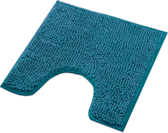 Antislip Badmat Petrol - Moderne Badkamer Tapijt - Wasbaar en Sneldrogend