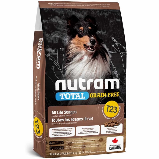 Nutram Grain Free Turkey & Chicken Dog T23 2kg
