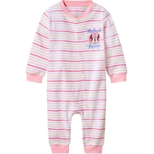 LUPILU Baby pyjama (Roze/gestreept, 62/68)