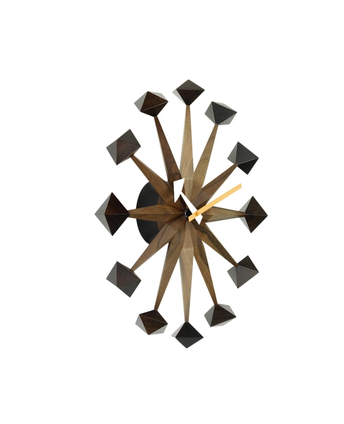 Vitra - Polygon wandklok - bruin