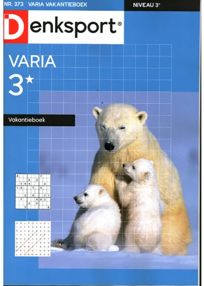 Denksport Varia Vakantieboek - 373 2025