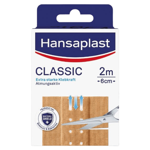 Hansaplast Classic EHBO Pleisterrol - 2 m × 6 cm