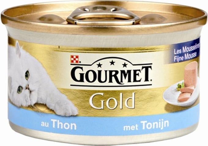 Gourmet gold fijne mousse tonijn (24X85 GR)