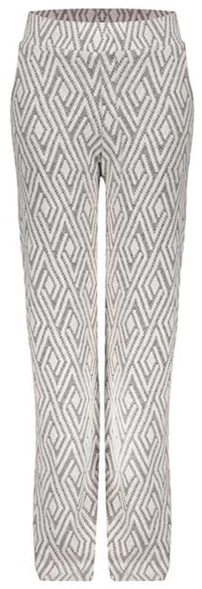 Geisha - Pants jacquard black/white - Grijs - Maat 152