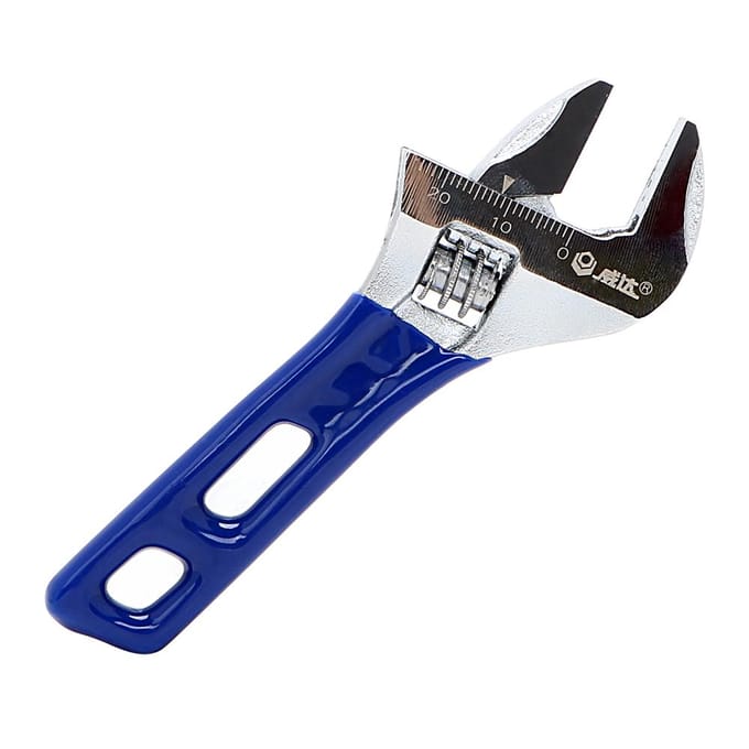 Outils à main Diamètre maximum 250 mm Mini clé à molette Clé universelle portable blue