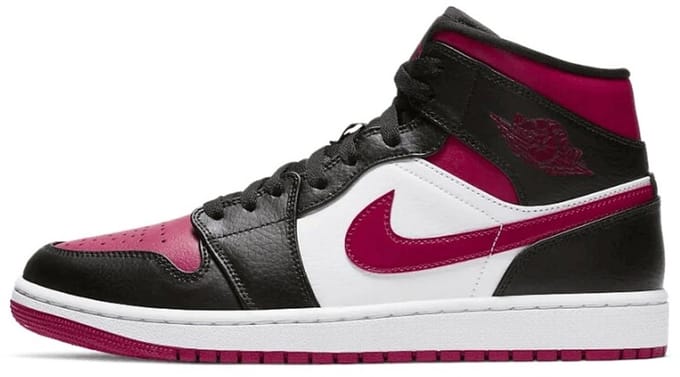 Jordan 1 Mid Bred Toe - Maat 44