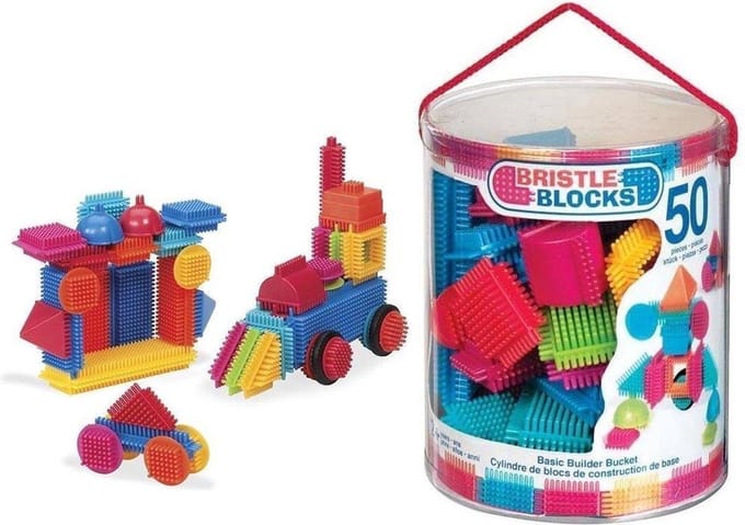 PINMULTI-UP! – Nopper Bouwspeelgoed - 50 stuks Bucket