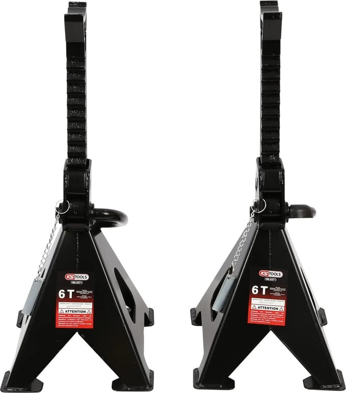 Assteunen met snelle verstelling, 6 ton capaciteit, per set