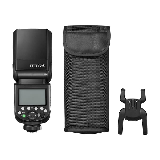Godox Thinklite TT685IIN TTL flitser op camera 2.4G Wirelss X-systeemflitser GN60 hoge snelheid zwart