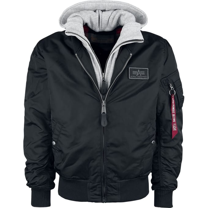 Alpha Industries Bomberjack - MA-1-D-Tec - S tot 3XL - voor Mannen - zwart