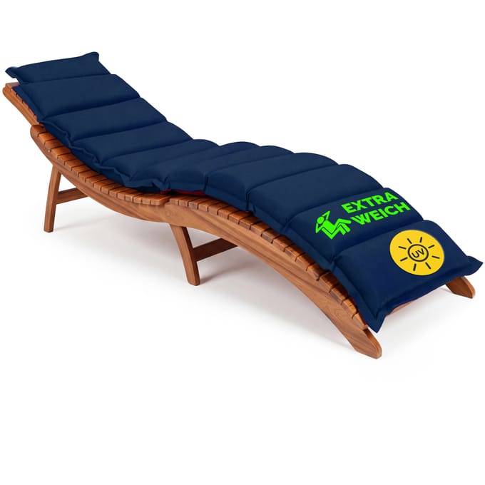 Detex Kussen voor ligstoel - waterafstotend - 7cm dikke vulling