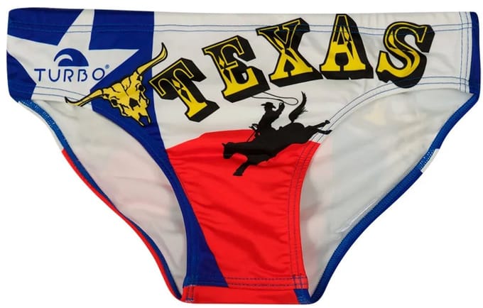 Turbo Texas Zwemslip Veelkleurig 4XL Man