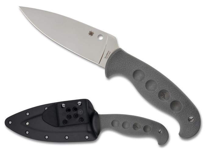 Spyderco temperance gray cpm cru-wear pe
