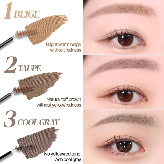 Espoir The Brow Color Fixing Cara 3g (3 opties) Beige beige