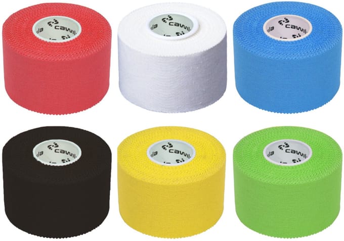 Sporttape Mixed colour Cawila 6 stuks