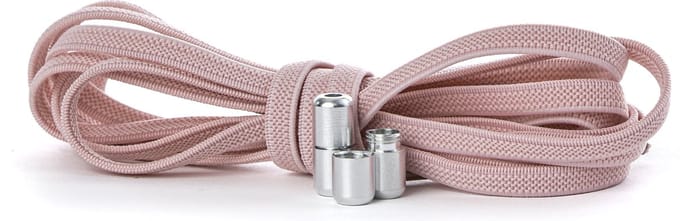 Ecorare® - Elastische veters - Schoenveters - Roze - Plat - Niet meer strikken