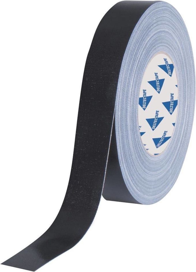 Deltec Gaffa Tape Pro 19mm x 50m Zwart
