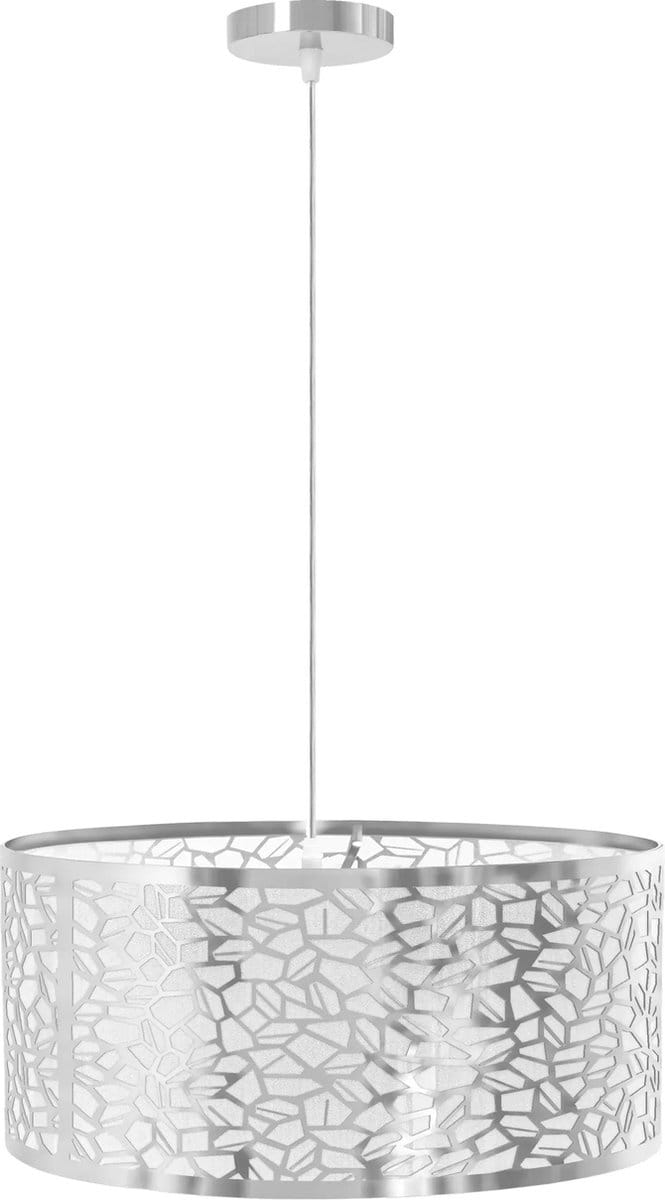 TooLight Hanglamp - Chroom - Ø40 cm - 3 E27 lichtpunten - Verstelbare hoogte