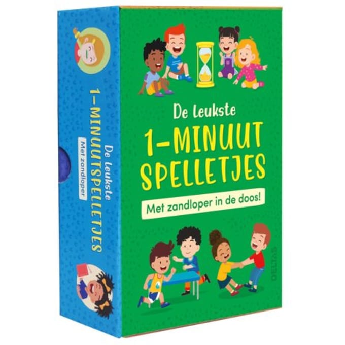 De leukste 1-minuutspelletjes (met zandloper) Bordspellen