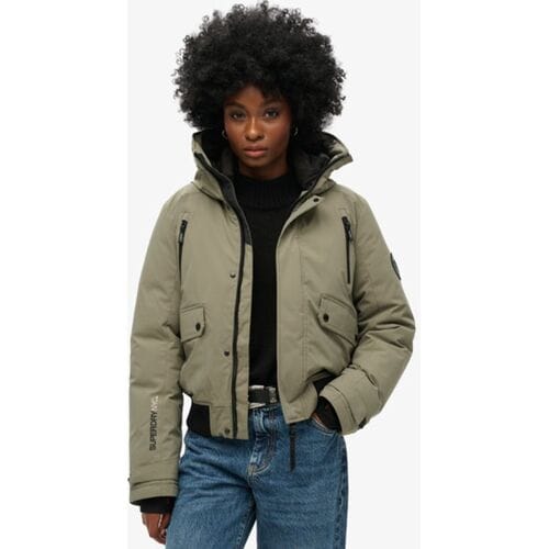 Superdry - City Padded Bomber Jas Relaxed Pasvorm - Dames - Gewatteerde jassen