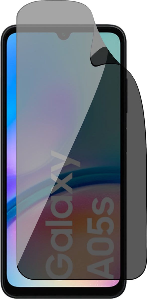 Privacy Screenprotector geschikt voor Samsung Galaxy A05s - 1x FlexGuard Screen Protector