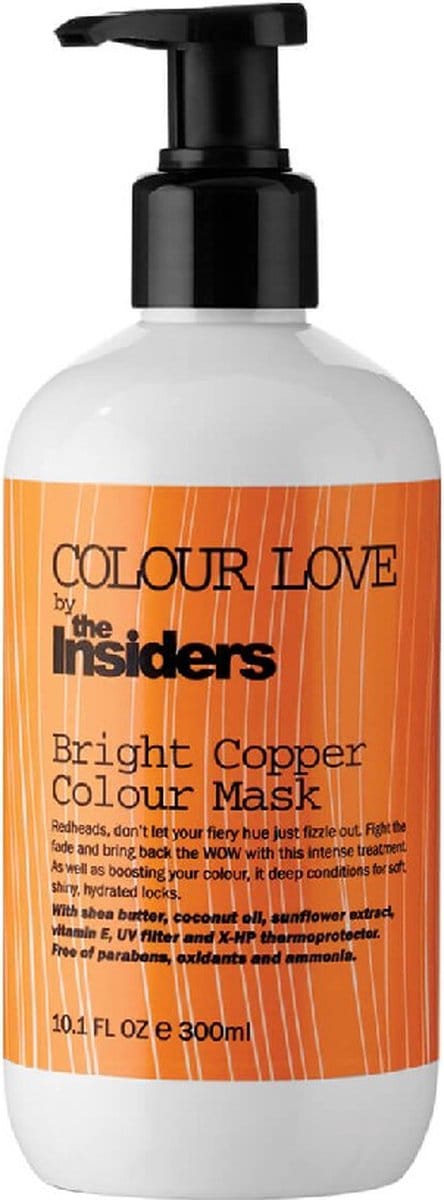 The Insiders - Bright Copper Colour Mask - 300 ml