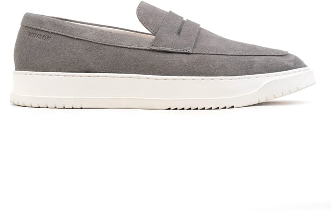 Hinson palmer loafers heren grey suėde
