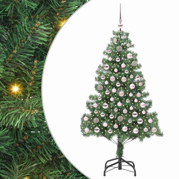 vidaXL - Kerstboom - Groen - 180 - cm - PVC