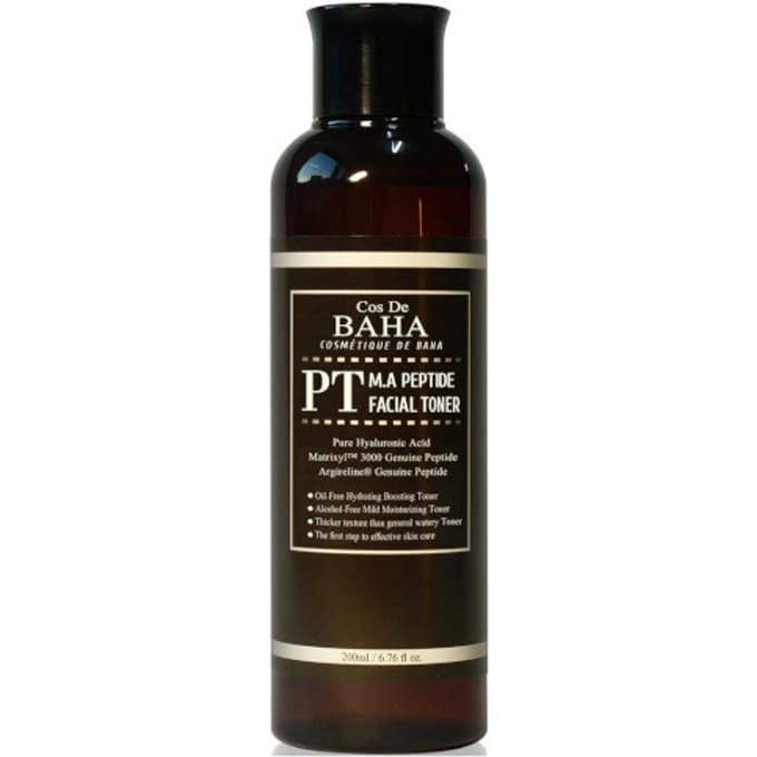 [Cos De BAHA] PT M.A Peptide Gezichtstoner 200ml black