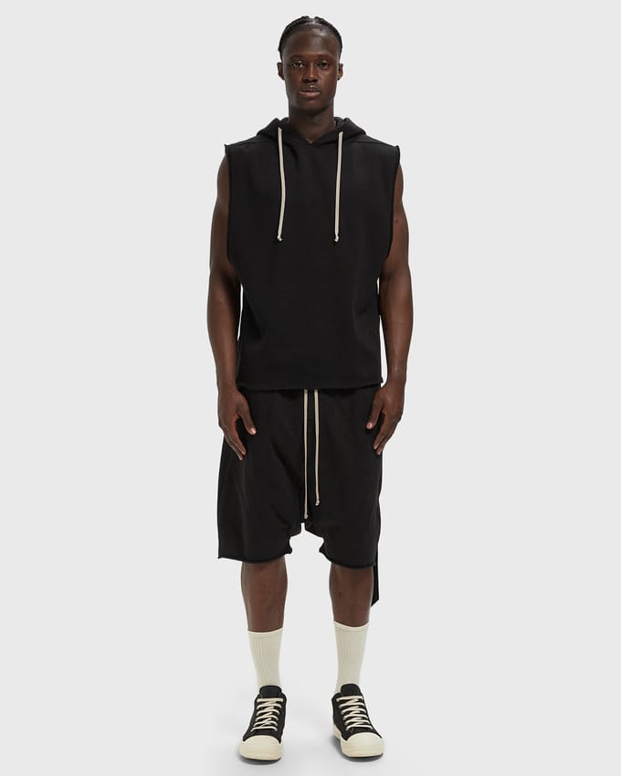 KNIT SWEAT TOP - HOODED TUNIC