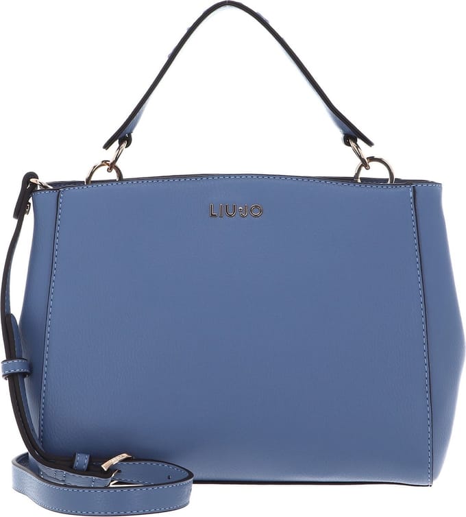 LIU JO Handtas Schoudertas Jorah Top Handle Blue Denim Blauw